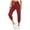 A01_Red, variant on pbnbp Capris for Women Casual Summer Plus Size Solid Basic Cotton Linen Ealstic Drawstring High Waisted with Pockets Capris
