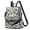 Monster Cartoon Truck Gray Pattern, variant on Monster Cartoon Truck Blue Pattern Fashion Backpack, Work Travel Rucksack with Side Bottle Pockets & Convertible Strap, Large Capacity Gifts for Birthday Christmas Thanksgiving