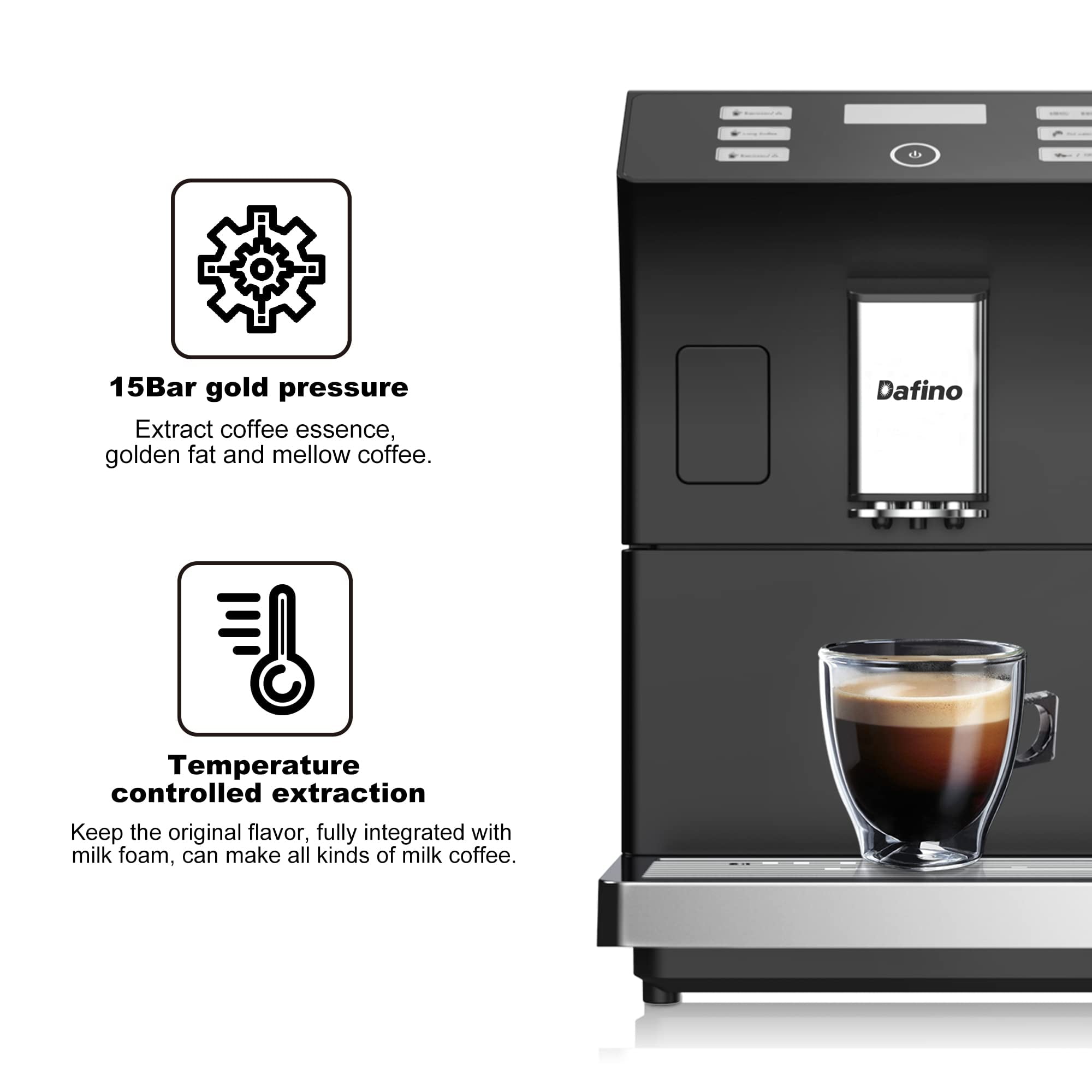 Profesyonel Öğütücü Filter Coffee Machine Italian Espresso classic