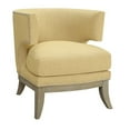 thumbnail image 1 of Bowery Hill Back Upholstered Accent Chair in Yellow, 1 of 2