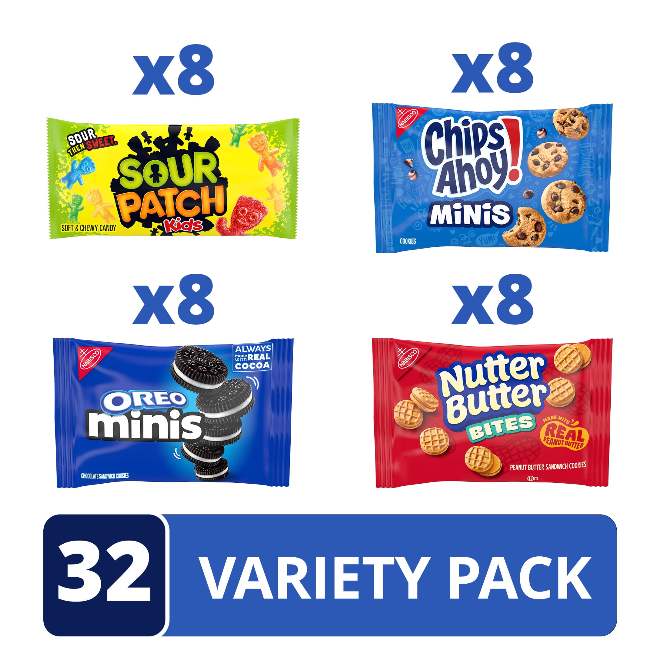 Nabisco - Brandclub - OREO Mini, CHIPS AHOY! Mini, SOUR PATCH KIDS