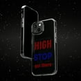 thumbnail image 6 of DistinctInk Clear Case for Apple iPhone 15 PRO (6.1" Screen) - Set Goals High Don't Stop Till Get There, 6 of 9