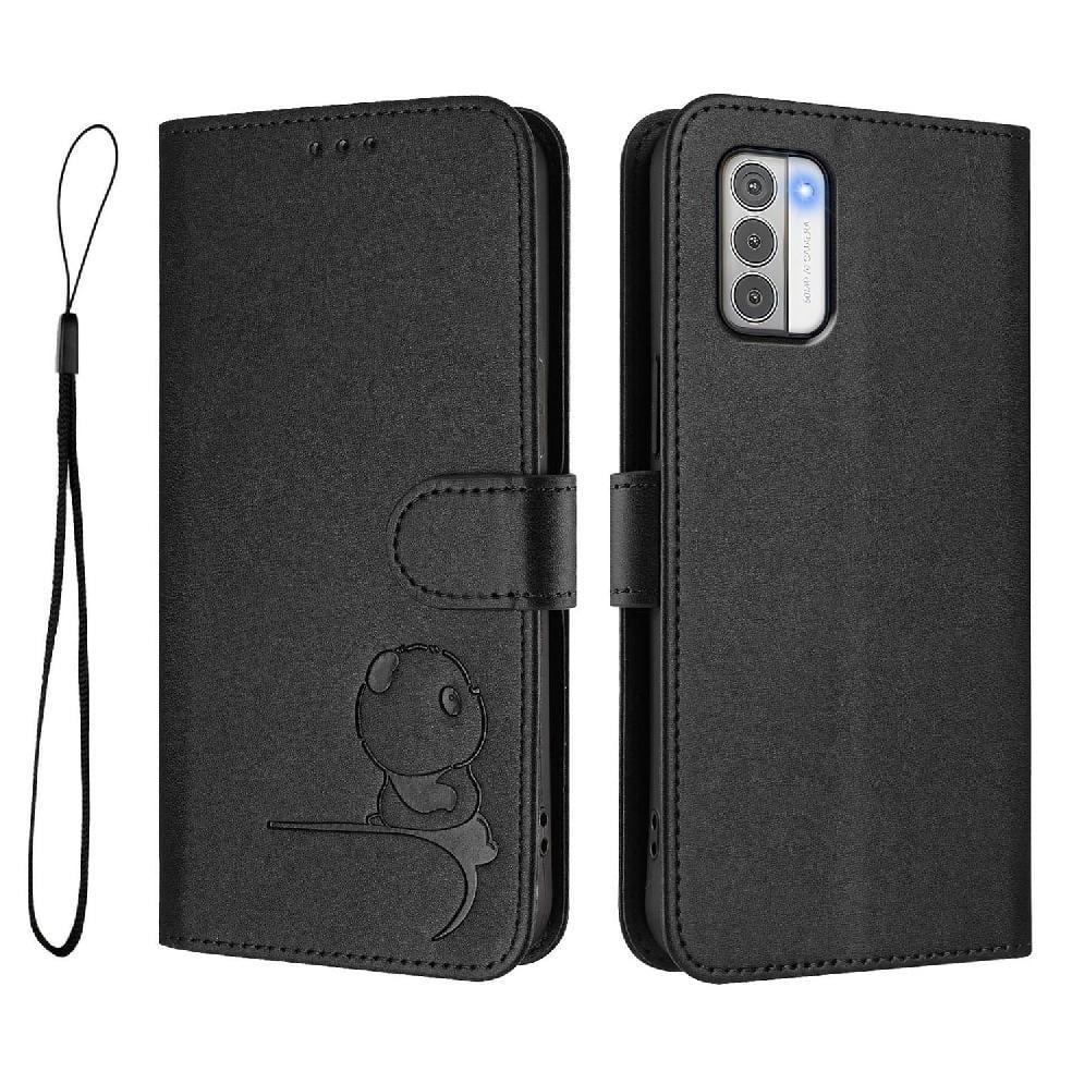 Phone Case for Nokia G310 Pu Leather Card Slots Holder Kickstand Rfid Blocking Magnetic Flip Folio