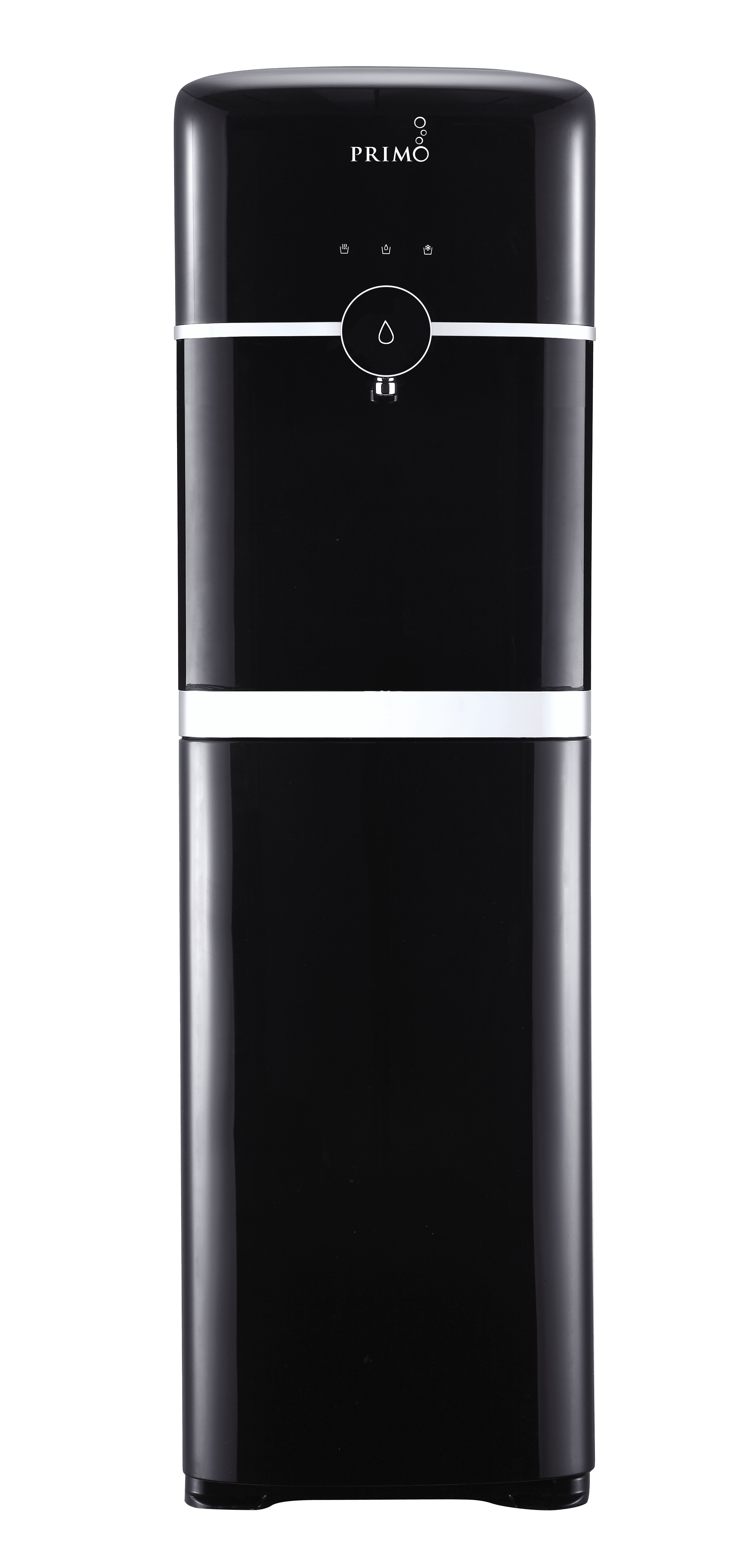 Primo Smart Touch Water Dispenser Bottom Loading, Hot/Cold/Room Temperature, Black
