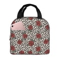 thumbnail image 1 of Easygdp Leopard Print Rose Bolsa Térmica Premium - Tela Oxford Impermeable, Gran Capacidad, Bolsillo Frontal, Unisex para Trabajo, Escuela, Actividades al Aire Libre y Picnics, 1 of 8