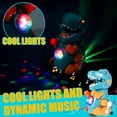 thumbnail image 4 of Muyoka Máquina de burbujas de dinosaurio 3 en 1 Pistola de burbujas de dinosaurio Máquina de burbujas de dinosaurio de alto rendimiento con música para caminar y efectos de luces Lanzador de burbujas Muyoka Hogar, 4 of 7