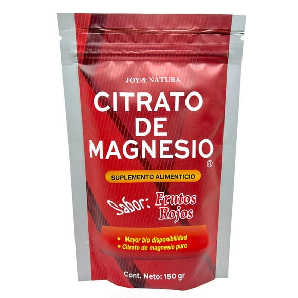Citrato de Magnesio Joy Natura en Polvo Frutos Rojos 150 grs
