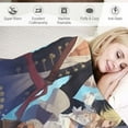 thumbnail image 3 of Shangniulu Anime Blanket Super Soft Flannel Throw Blanket Light Weight for Living Room Bedroom Couch Sofa Fleece Gifts for Boys Girls Adult 40"x50", 3 of 6