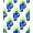 Blue, Pattern 2, variant on ODIKA 4'x6' Machine Washable Non-Slip Area Rug, Game Mosaic Pop Art High Traffic Rug, Orange, 699954