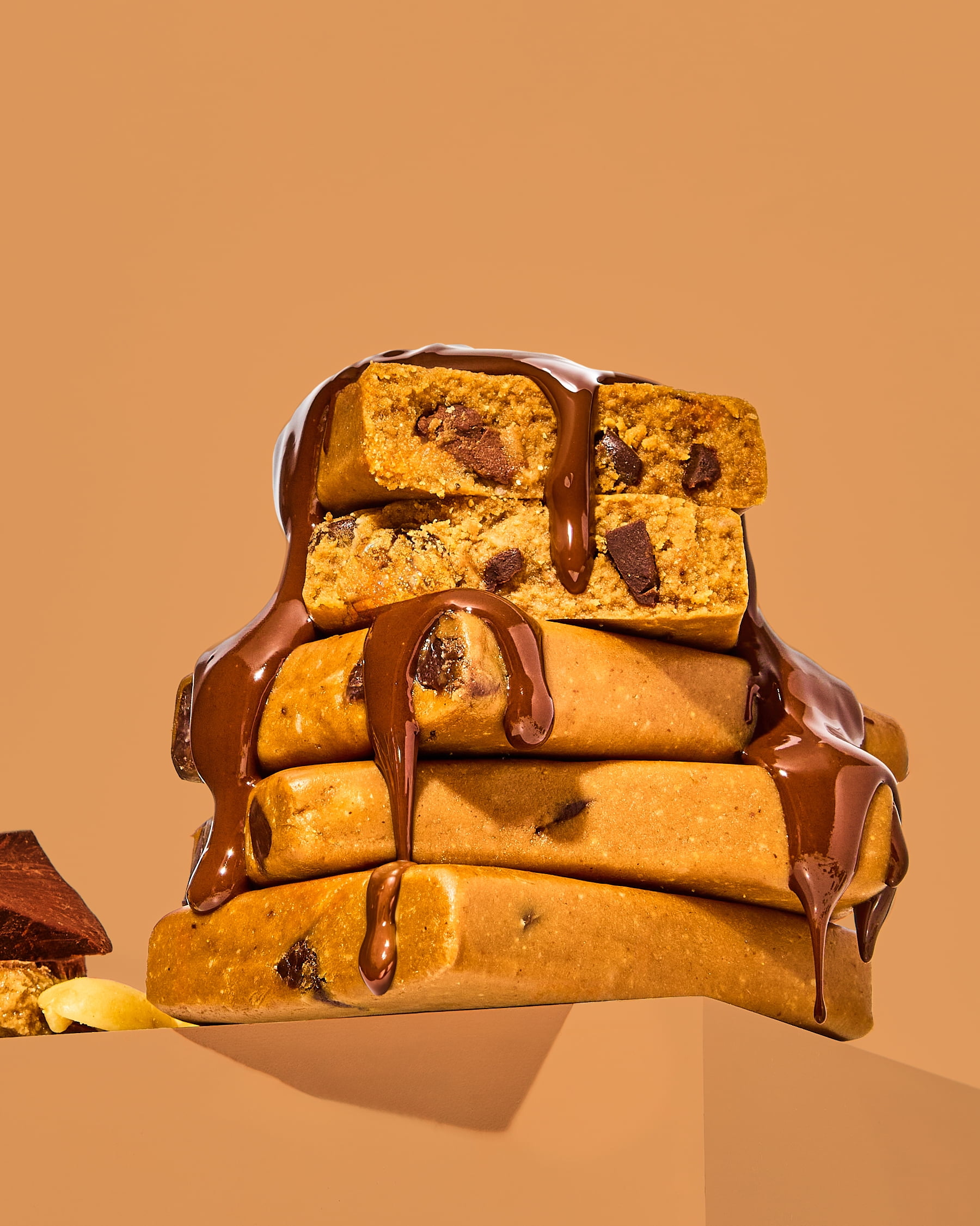 KiZE Life Changing Bar, Peanut Butter Chocolate Chip, 6 ingredients, Dairy Free, Gluten Free, 1.5oz Bar (10 count)