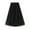 Black, variant on KIHOUT Plus Size Skirt For Women Fashion Women Long Vintage Tulle Tutu Skirt Butterfly Flocking High Waist Mesh Pleated A-Line Swing Skirt