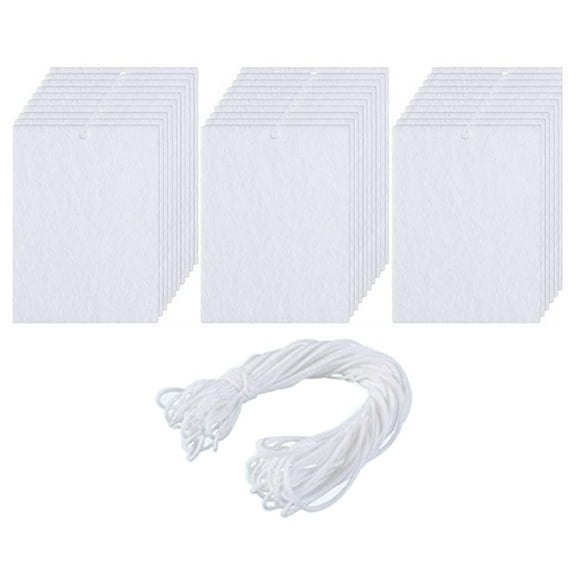 Milue Sublimation Air Freshener Blanks for Air Freshener Fragrant Sheets Felt