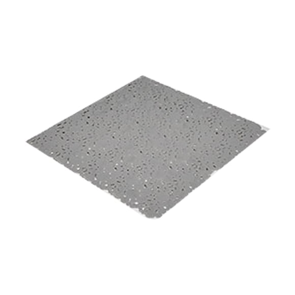 Tapis de Douche Carré Antidérapant Bubbles Gris Perlé 20′′L X 20′′W