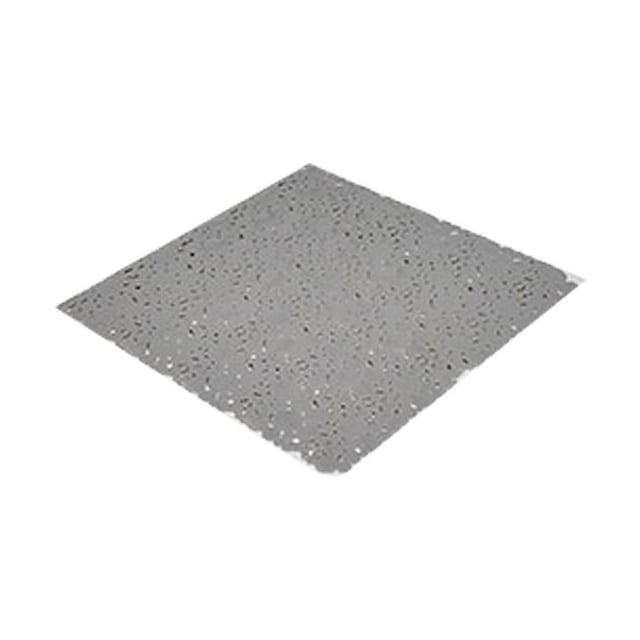 Tapis de Douche Antidérapant Carré Bubbles Gris Perle 20′′l X 20′′w