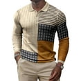 thumbnail image 1 of Innerwin Polo à Col Rabattu pour Hommes Manches Longues Style K S, 1 of 2
