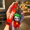 thumbnail image 3 of LLavero de dibujos animados de Marvel, muñeco con imagen de Batman, Joker, Serie de Halloween, colgante, adornos, joyería, regalos para amigos, 3 of 4
