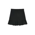 thumbnail image 5 of Fashion Y2K Denim Mini Pleated Skirt Women Summer Casual Korean Style Streetwear High Waist Jeans Shorts Skirts Ladies-Black-M, 5 of 7