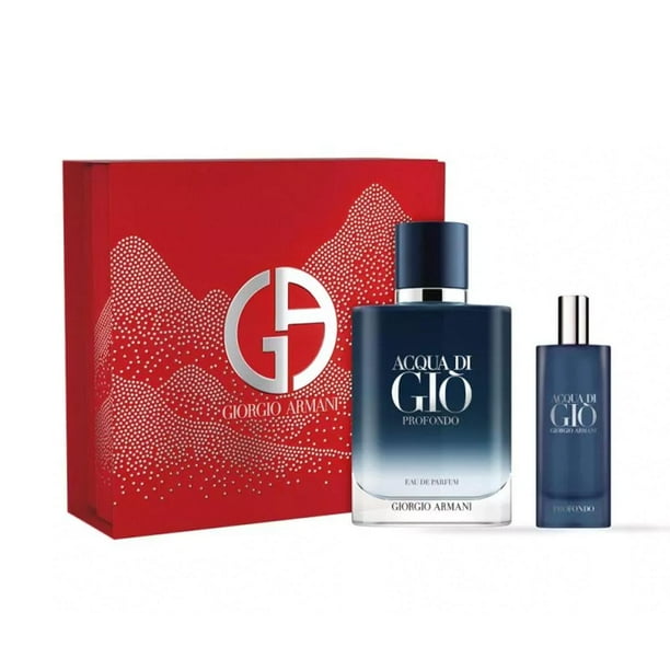 Set Acqua Di Gio Profondo de Giorgio Armani 2 piezas EDP | Walmart