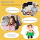 thumbnail image 5 of Peluche Japón película Roles muñecas Anime personaje Animal muñeca niños juguetes regalo (niña) JShteea libre de BPA, 5 of 8