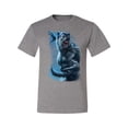 thumbnail image 2 of Wild Bobby, Werewolf Woods in the Night Scary Horror, Pop Culture, Men Graphic Tees, Heather Grey, 2XL, 2 of 3