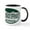 White/Black Inside, variant on CafePress - Colorado Springs Colo License Plate Mug - 11 oz Ceramic Mug - Novelty Coffee Tea Cup