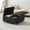 Black, variant on IHEX Ottoman Coffee Table, Large Square Storage and Faux Leather Fabric, Wooden Durable Coffee Table with Lift Top, for Bedroom, Living Room, Dining Room, Black