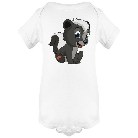 Little Skunk Doodle Bodysuit Infant -Image by Shutterstock,  Newborn