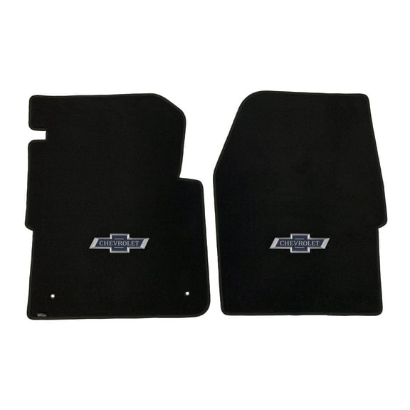 Lloyd Mats Custom Fit Floor Mats for Chevy C/K Pickup 1960-1966 LogoMat 2Pc Set Black