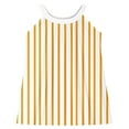 thumbnail image 3 of Bpmpbo Girls' Camisole Dress Summer Stripe Short Dress Sleeveless Loose Dress for 3 - 15 Years A Line Round Neck Daily Dress, 3 of 5