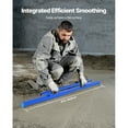 thumbnail image 2 of KFFKFF Concrete Screed, 48 Inch Screed with Level Vial, Easy Cleanup & End Cap Design, Aluminum Lightweight & Reversable Handle for Leveling Floors, 2 of 9