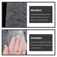 thumbnail image 3 of BESTYASH 1Pack Interlining Fabric for Sewing White Square Heat Fusible Film with Iron On Application, 3 of 8
