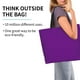 thumbnail image 2 of Disketp Purple Bolsa Tote Estampada para Mujer, Bolso de Hombro y de Mano para Compras y Viajes, 2 of 8
