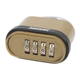 thumbnail image 2 of Silverline - Zinc Alloy Combination Padlock 4-Digit - 50mm, 2 of 2