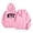 A-Pink169, variant on XIAONU Womens NYC Letter Graphic Hoodies Hooded Drawstring Pullover Top Casual Daily Wear Sweatshirts