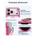 thumbnail image 3 of Funda ESR para iPhone 17 Pro Max con soporte, MagSafe, rosa, 3 of 8