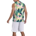 thumbnail image 2 of Sikiie Flamingo Basketball Jersey Reversible Men's Mesh Athletic Sports Shirts Training Practice S-4XLXX-Large, 2 of 6