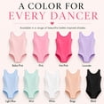 thumbnail image 6 of Dancina Tank Leotard for Girls - Soft Cotton Leotard for Toddlers & Kids - Practice Leo for Ballet, Dance & Gymnastics, 6 of 7