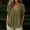 Army Green, variant on Womens Tops Casual V Neck Short Sleeve T Shirts Babydoll Loose Fit Peplum Tops