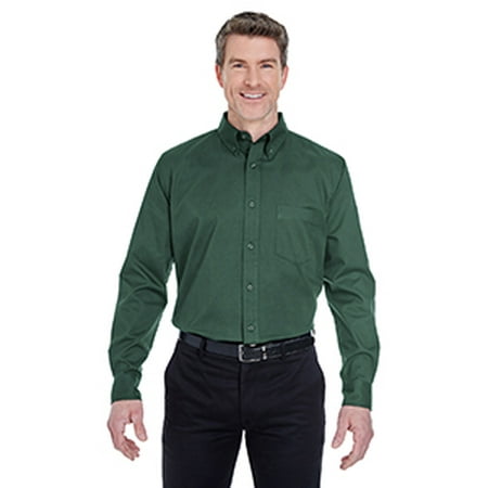 Ultraclub Ladies Whisper Twill Shirt - UltraClub Men's Whisper Twill