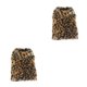 thumbnail image 4 of Greeniant Ropa para mascotas Mantener abrigado y cómodo Estampado de leopardo Ropa para mascotas Elegante Abrigo Traje para Navidad Fiesta Festival S 2piezas Greeniant CBP161687, 4 of 6