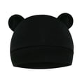 thumbnail image 5 of Teddy Bear Baby Hat - Soft Polyester Fiber, Breathable, 0-6 Months, Cute Design, 5 of 8