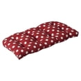 thumbnail image 3 of Pillow Perfect Wicker Loveseat Outdoor Seat Cushion - 44L x 19W x 5H in., 3 of 7