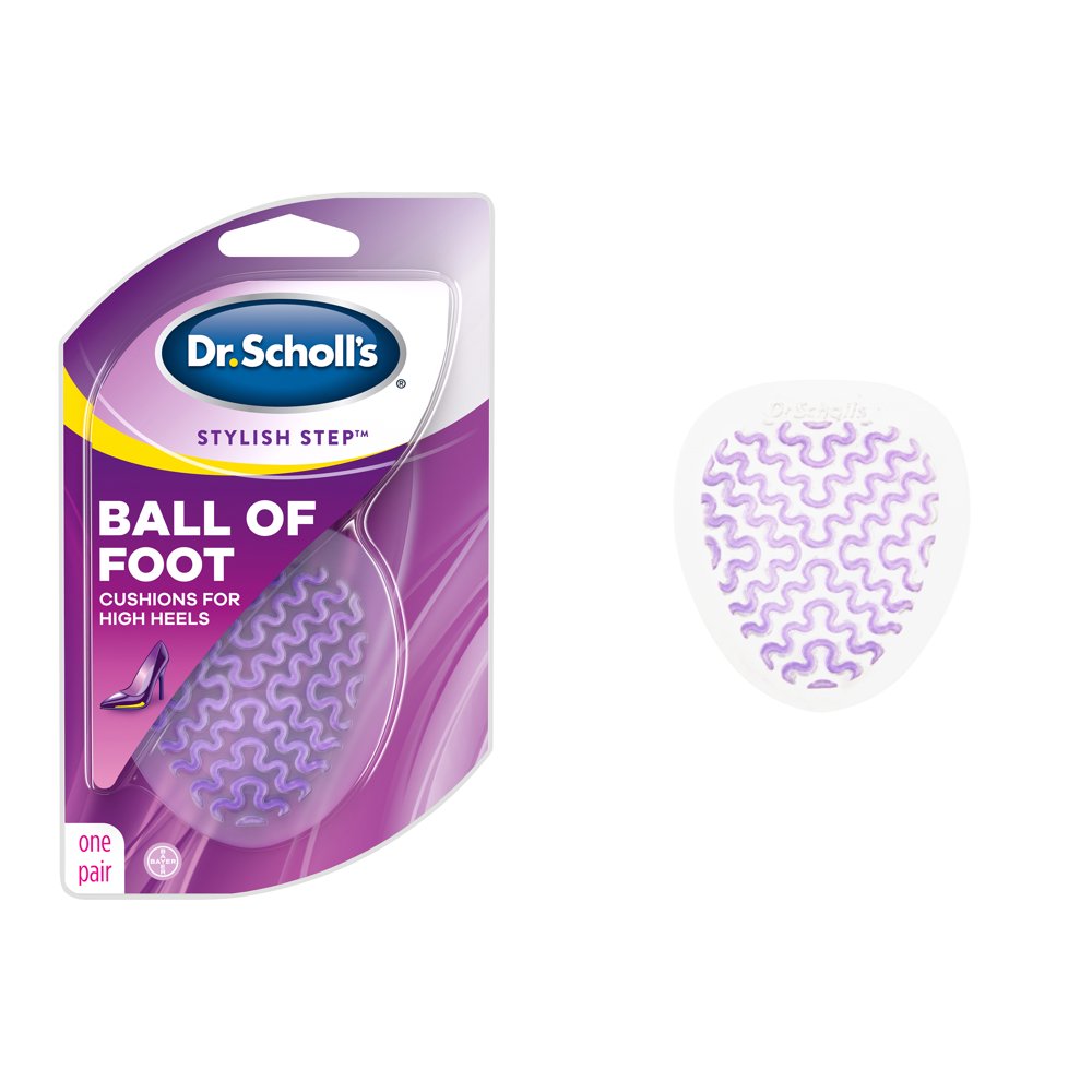Dr. Scholl's Stylish Step Ball of Foot Cushions for High Heels, 1 Pair
