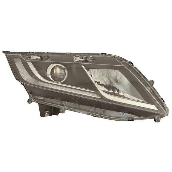 KAI New CAPA Certified Standard Replacement Passenger Side Headlight Assembly, Fits 2018-2020 Honda Odyssey