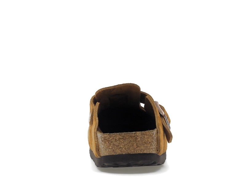 Birkenstock Unisex Boston Soft Footbed Suede Mink Shoes, from StockX