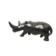 thumbnail image 2 of Kisii Stéatite Rhinocéros Fait Main Noir, 2 of 3
