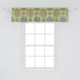 thumbnail image 2 of Ambesonne East Window Valance, Mandala Medallion Pattern, 54" X 12", Multicolor, 2 of 3