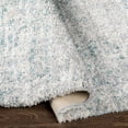 thumbnail image 4 of Eskimo Shag Blue 6'7" x 9' Modern Rectangle Area Rug, 4 of 6