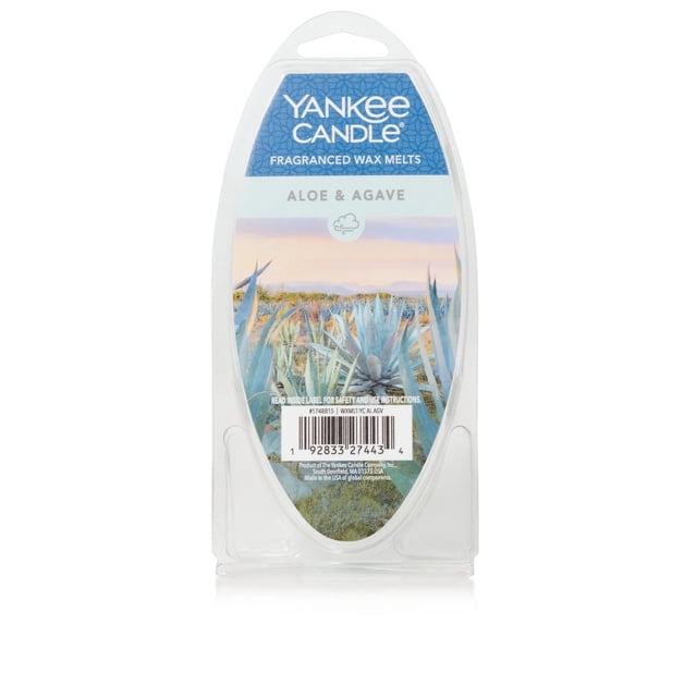 Yankee Candle Fondants de Cire Parfumés à l'Aloès et à l'Agave 74 g