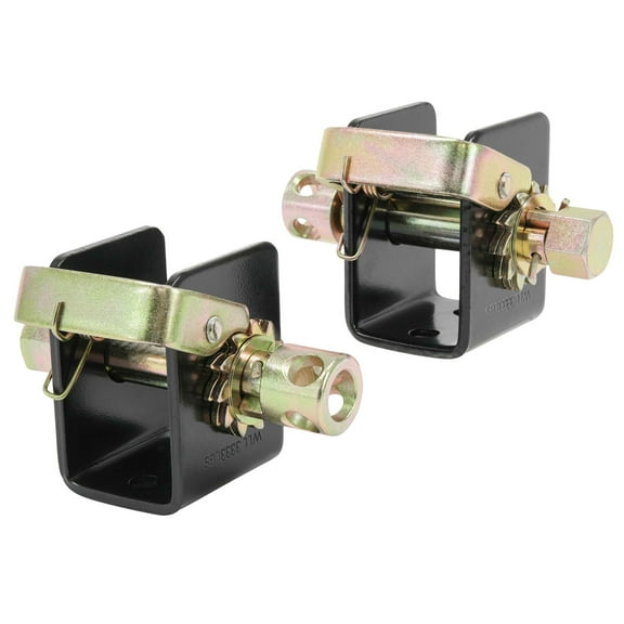 Lashing Winch 2 Inches (1 Left, 1 Right) Bolt On Weld On Track Tie Down Tow Dolly Strap Truck Flat
